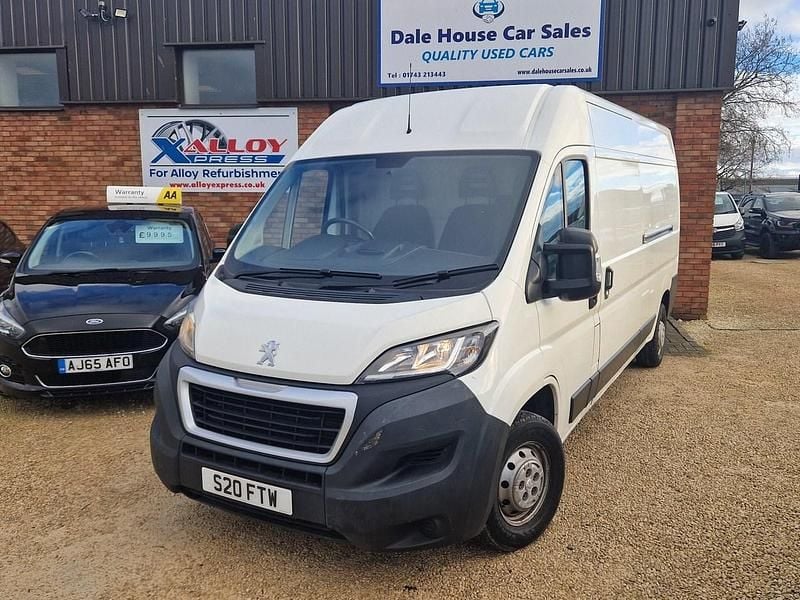 Used Peugeot Boxer 130 HP (95 kW) 2019 White Van
