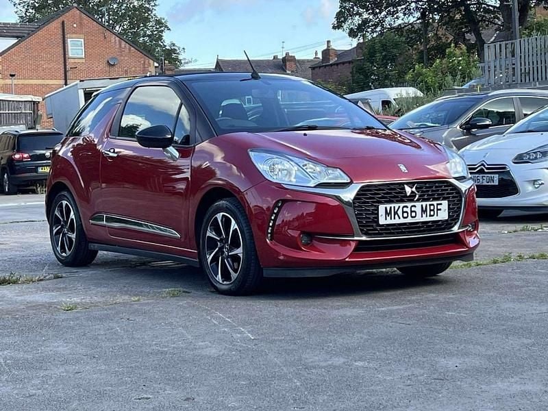 Red Used 2016 DS Automobiles DS3 Cabriolet Elegance Cabriolet | £4,200 (Good price) - Image 1/4
