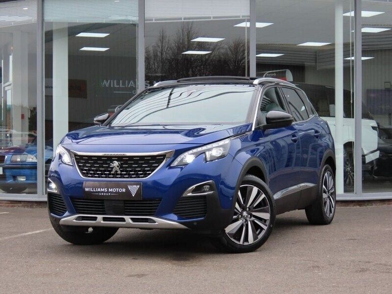 Blue Used 2019 Peugeot 3008 Premium SUV | £8,999 (Fair price) - Image 1/4