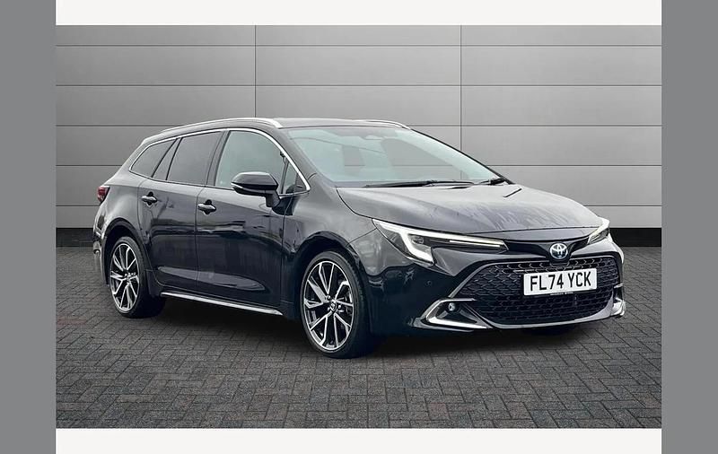 Black Used 2024 Toyota Corolla Sport Estate | £27,195 (A bit pricey) - Image 1/3