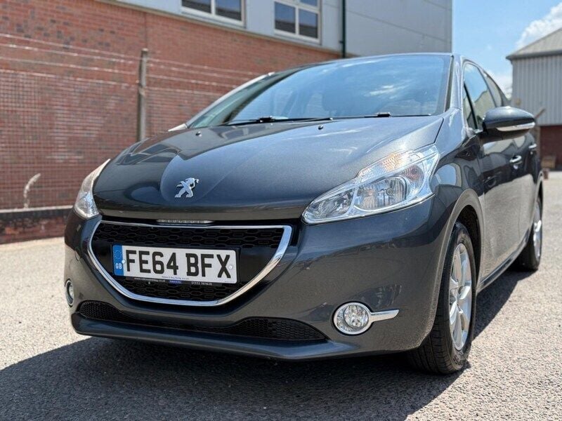 Grey Used 2014 Peugeot 208 Active Hatchback | £3,750 (Good price) - Image 1/3