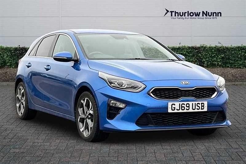 Used Kia Ceed 138 HP (101 kW) 2019 Blue Hatchback