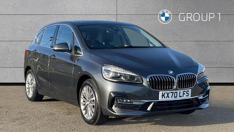 Grey Used 2020 BMW 218 Active Tourer Luxury Line MPV | £17,493 (Fair price) - Image 1/4