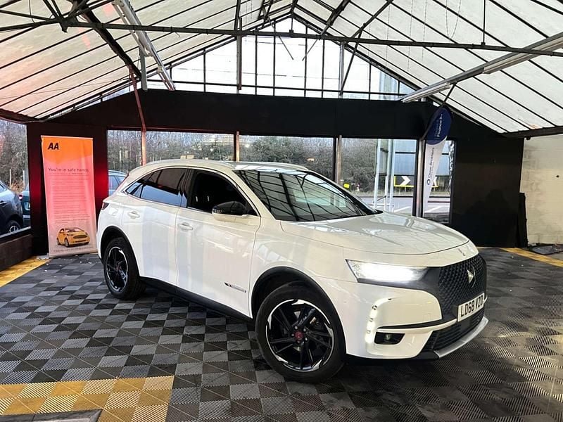 White Used 2018 DS Automobiles DS7 Crossback Performance SUV | £12,995 (Good price) - Image 1/3