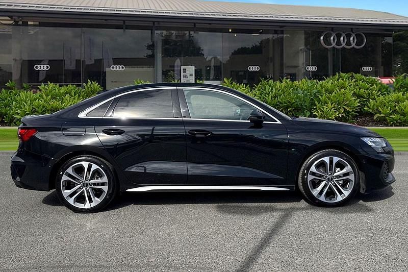 Used Audi A3 S-Line 150 HP (110 kW) 2025 Black Sedan