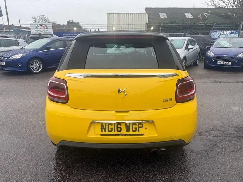Used DS Automobiles DS3 Cabriolet Prestige 2016 Yellow Cabriolet
