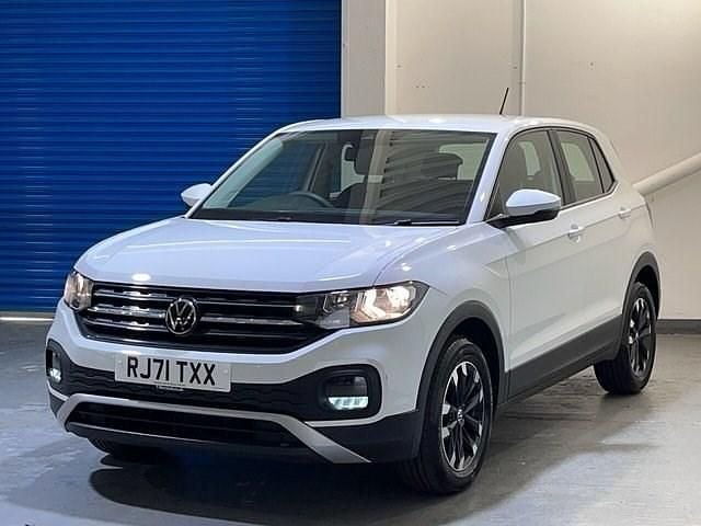 Used VW T-Cross S 95 HP (69 kW) 2022 White SUV