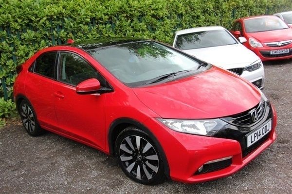 Red Used 2014 Honda Civic SR Hatchback | £8,450 (Fair price) - Image 1/1