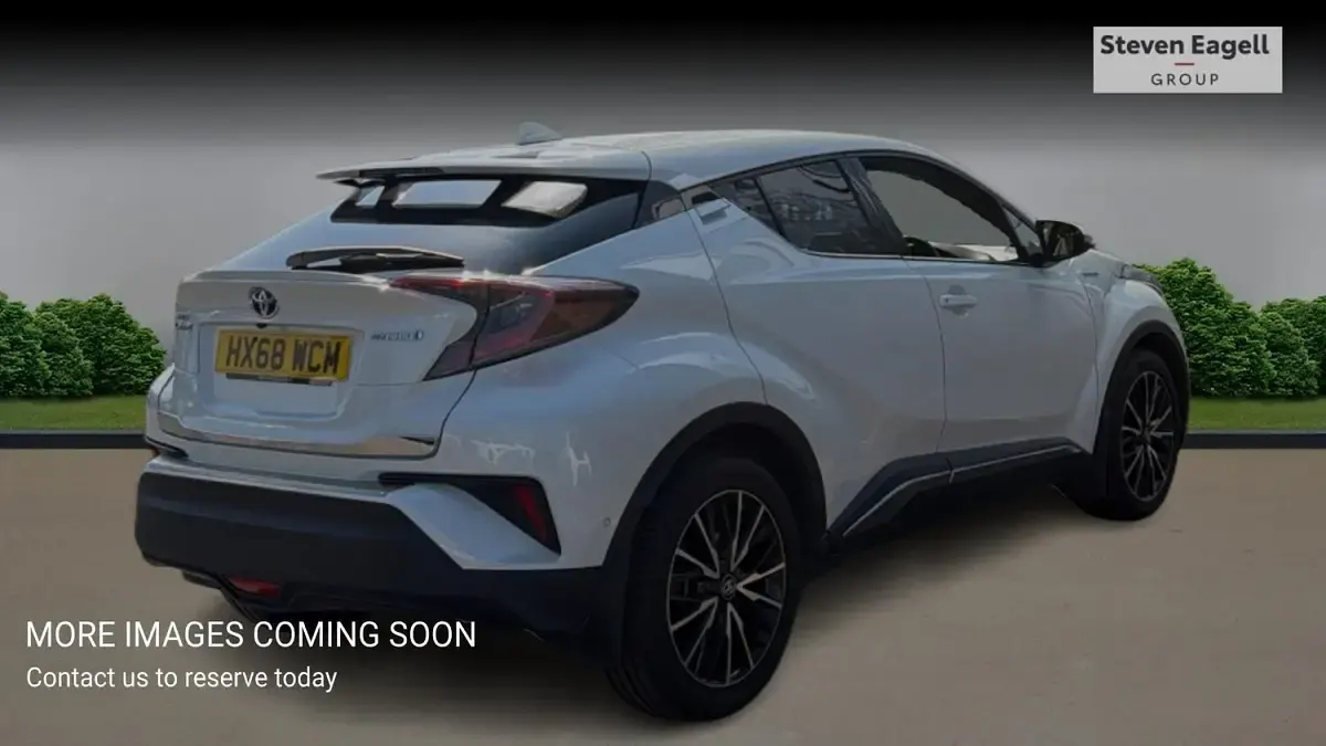 Used Toyota C-HR 122 HP (89 kW) 2018 White SUV