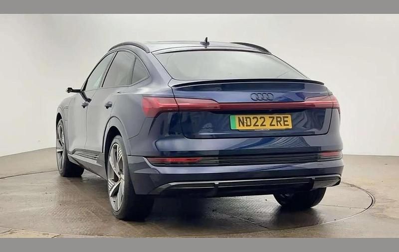 Used Audi e-tron Sportback Advanced 300 kW (408 HP) 2022 Blue SUV