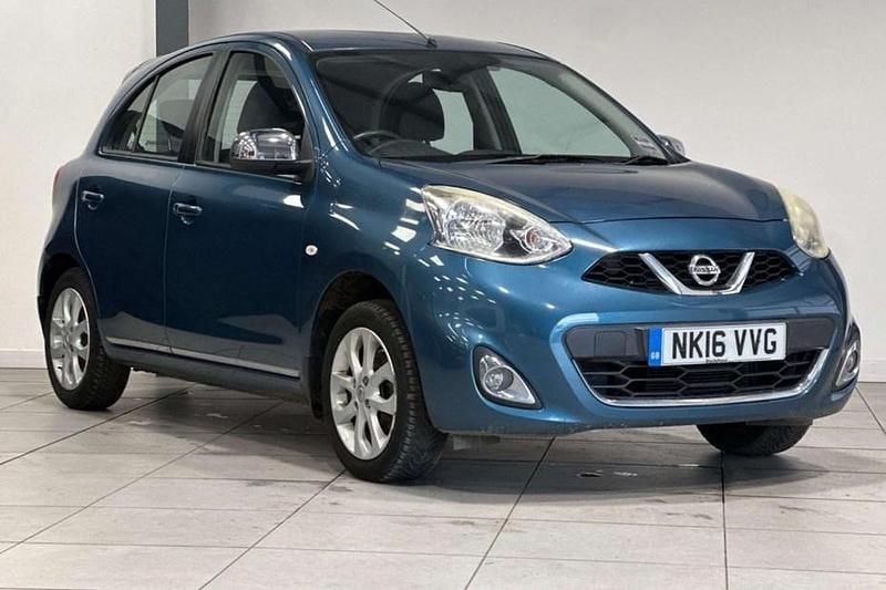Used Nissan Micra Acenta 2016 Blue Hatchback