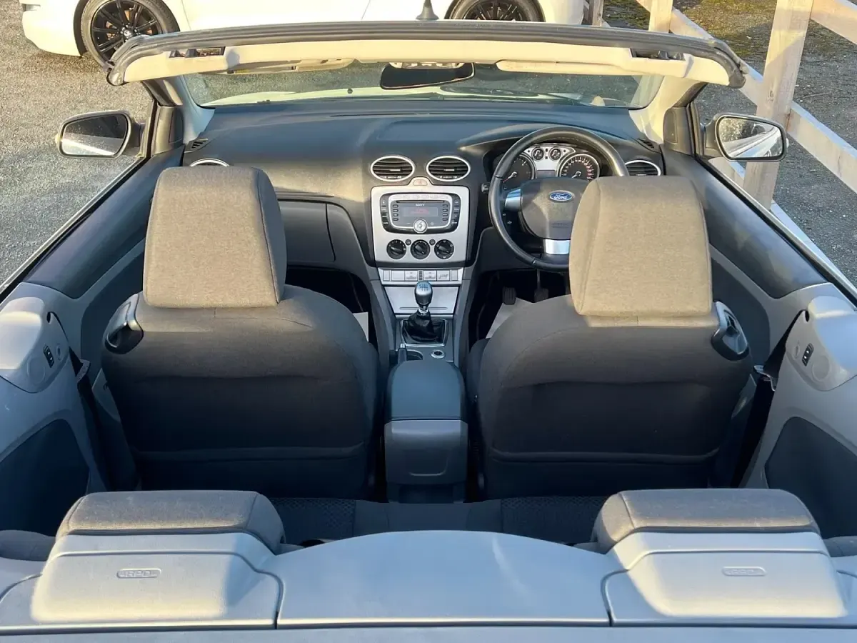 Used Ford Focus Cabriolet Convertible 2009 Blue Cabriolet