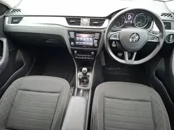 Used Skoda Rapid SE L 110 HP (80 kW) 2018 Blue Hatchback