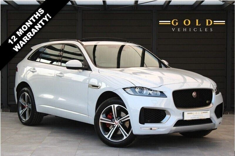 White Used 2017 Jaguar F-Pace S SUV | £20,995 (Fair price) - Image 1/4