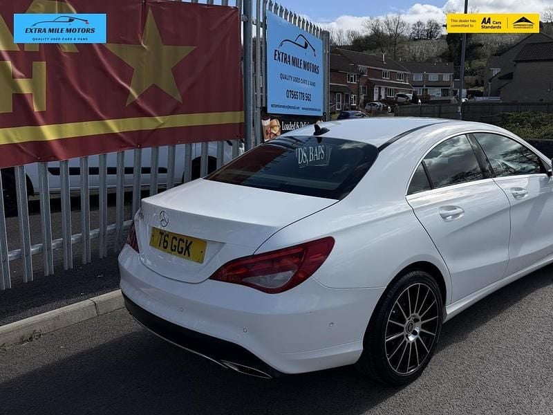 Used Mercedes CLA200 Edition 2018 White Sedan