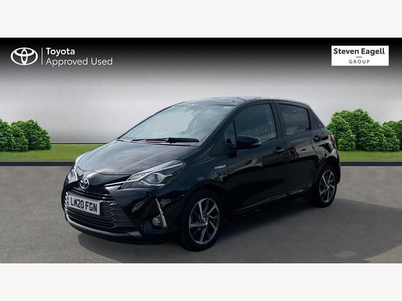 Used Toyota Yaris Hybrid 2020 Black Hatchback