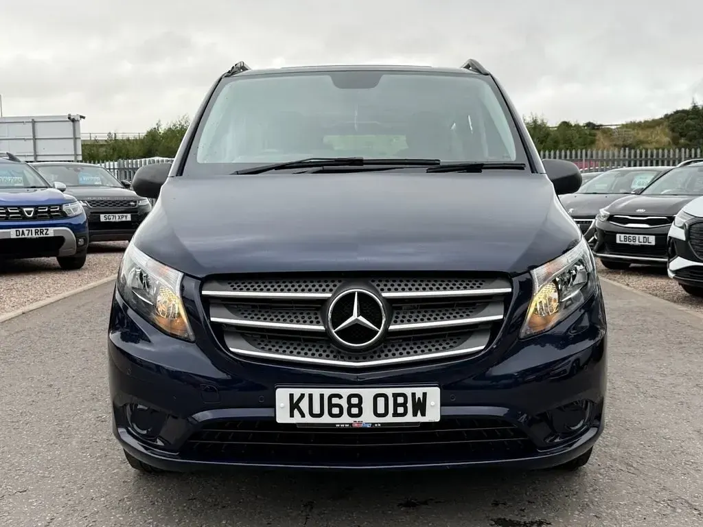 Used Mercedes Vito 163 HP (119 kW) 2018 Blue Van