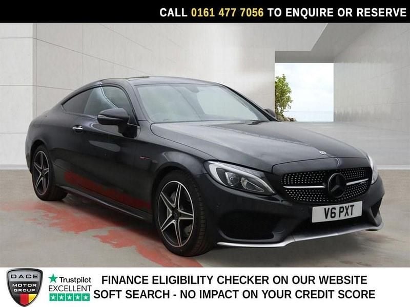 Used Mercedes C43 AMG Premium 367 HP (269 kW) 2018 Black Coupe