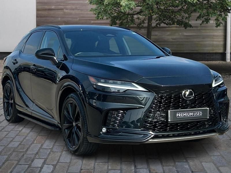 Black Used 2025 Lexus RX500h Sport Line SUV | £60,985 (Fair price) - Image 1/4
