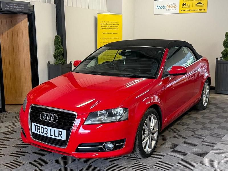 Used Audi A3 Cabriolet Sport 2013 Red Cabriolet