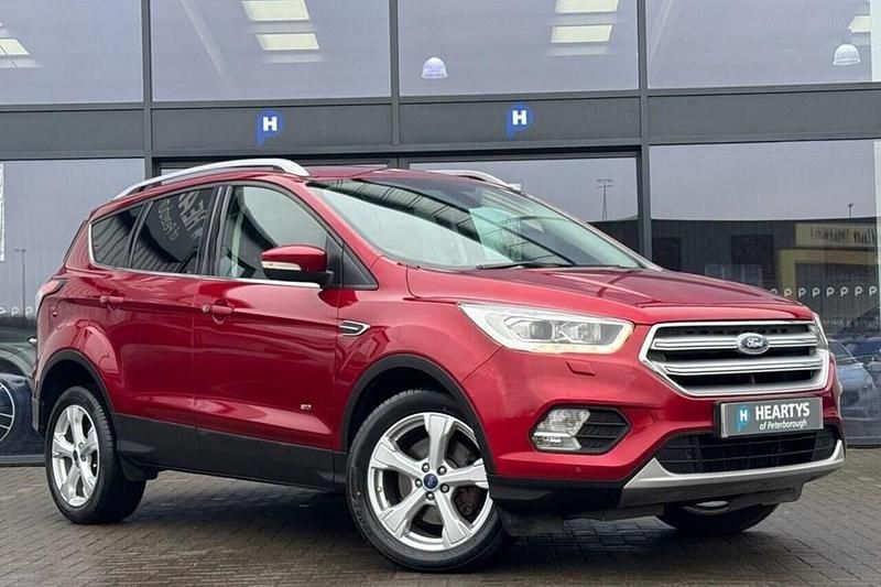 Used Ford Kuga Titanium X 182 HP (133 kW) 2017 Red SUV