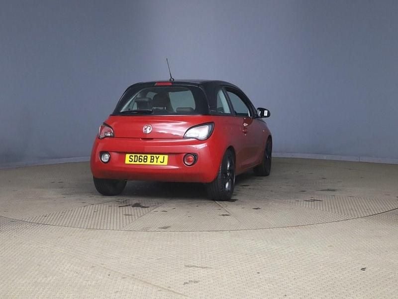 Used Vauxhall Adam 70 HP (51 kW) 2018 Red Hatchback