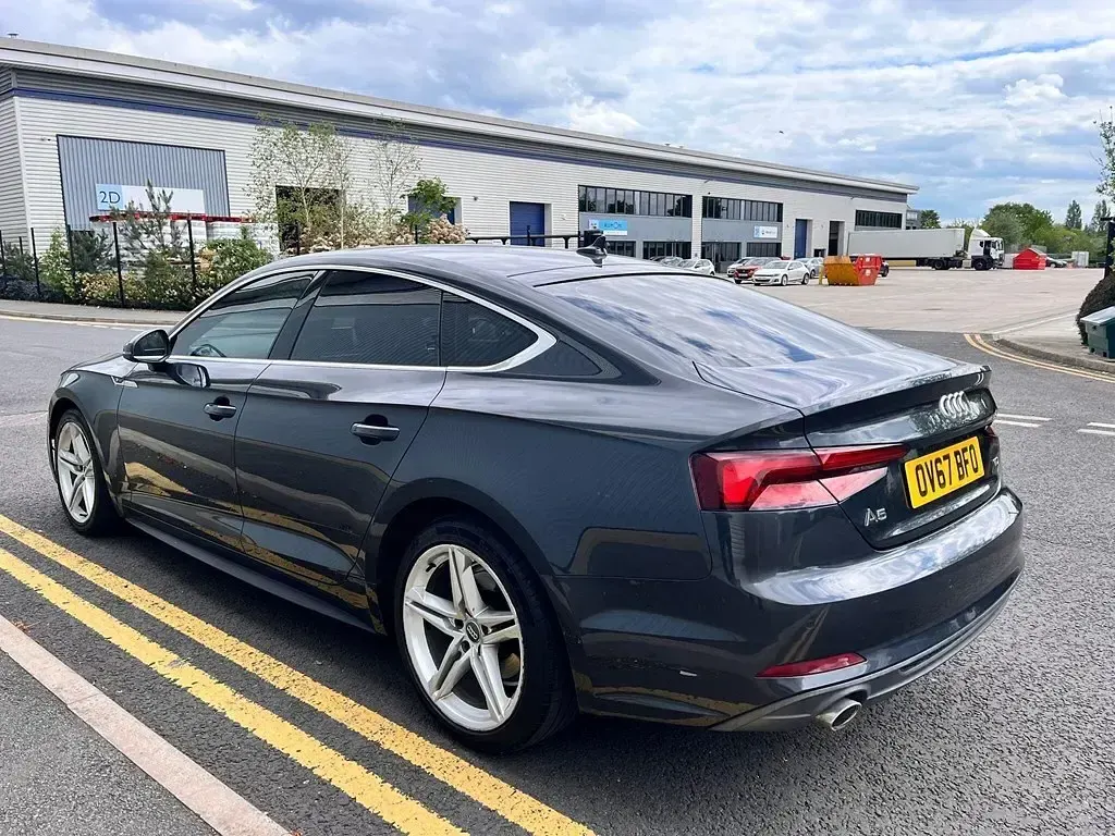 Used Audi A5 Sportback S-Line 190 HP (139 kW) 2017 Grey Hatchback