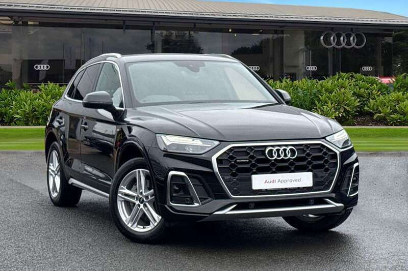 Black Used 2024 Audi Q5 S-Line SUV | £37,499 (Fair price) - Image 1/4