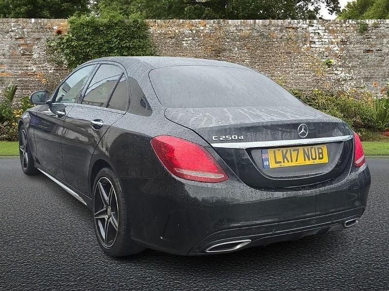 Used Mercedes C250 AMG Line Premium Plus 204 HP (150 kW) 2017 Black Sedan