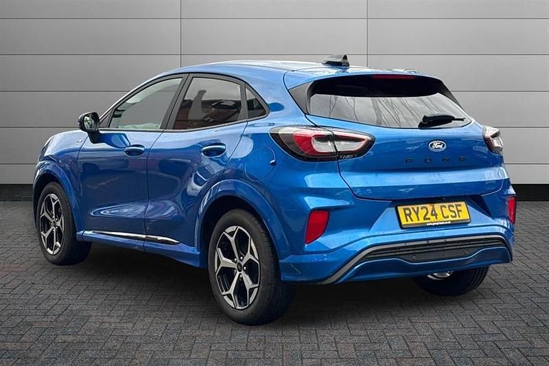 Gebraucht Ford Puma ST-Line 125 PS (91 kW) 2024 Blau Kleinwagen
