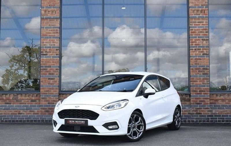 White Used 2018 Ford Fiesta ST-Line X Hatchback | £9,750 (A bit pricey) - Image 1/4