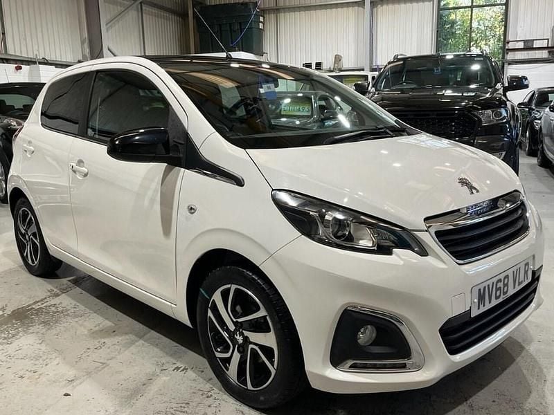 White Used 2018 Peugeot 108 Allure Hatchback | £6,990 (Fair price) - Image 1/4