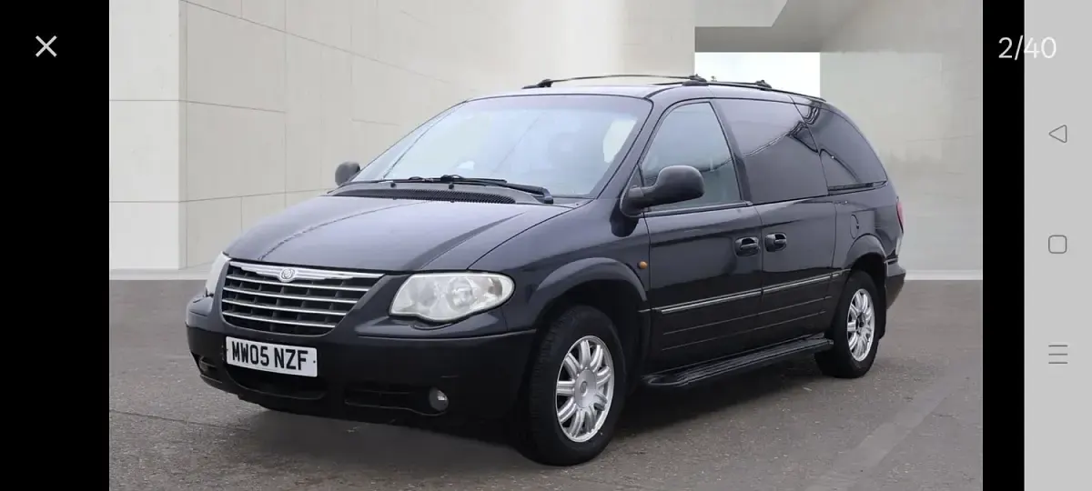 Used Chrysler Grand Voyager Limited 2005 Black MPV