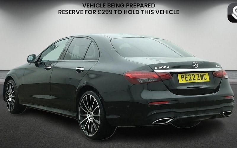 Used Mercedes E300 AMG line 265 HP (194 kW) 2022 Obsidian black Sedan