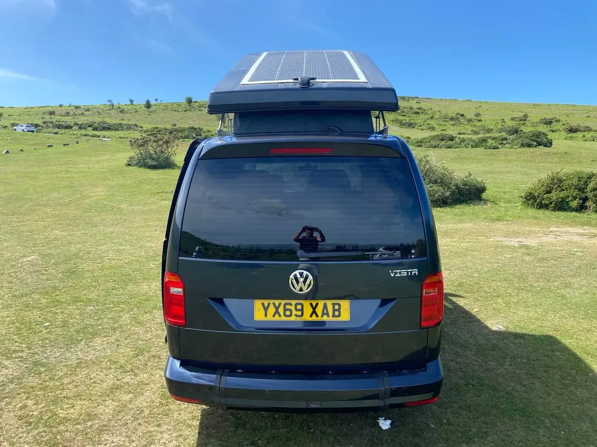 Used VW Caddy S 102 HP (75 kW) 2019 Blue MPV