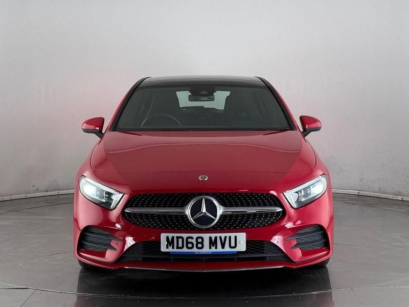 Used Mercedes A180 AMG Line Premium Plus 116 HP (85 kW) 2019 Red Hatchback