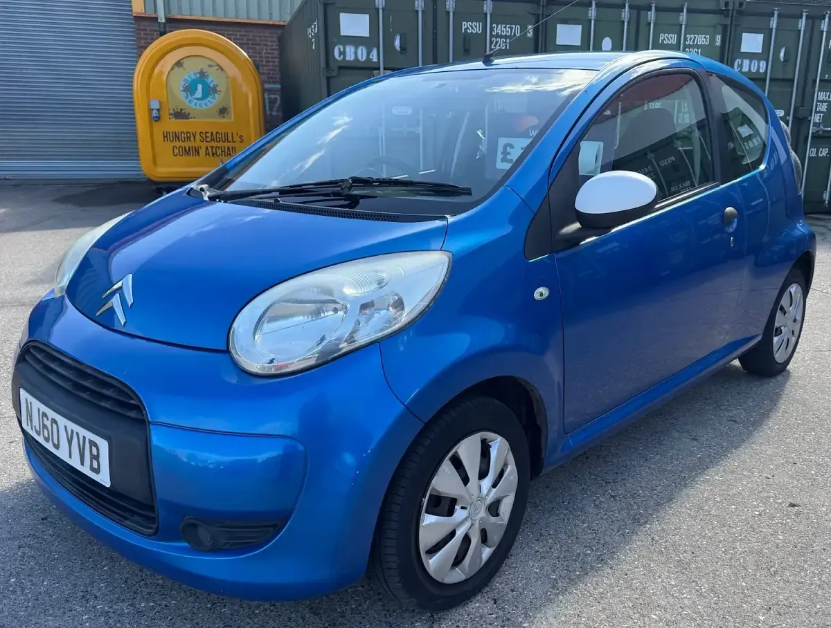 Used Citroën C1 68 HP (50 kW) 2010 Blue Hatchback