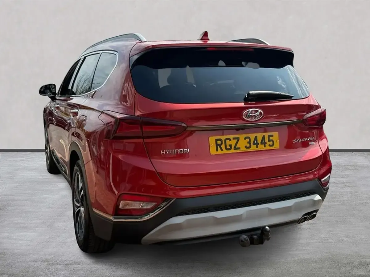 Used Hyundai Santa Fe Premium SE 200 HP (147 kW) 2020 Orange SUV