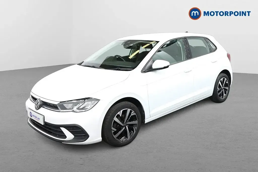 Begagnad VW Polo Life 2022 Vit Halvkombi