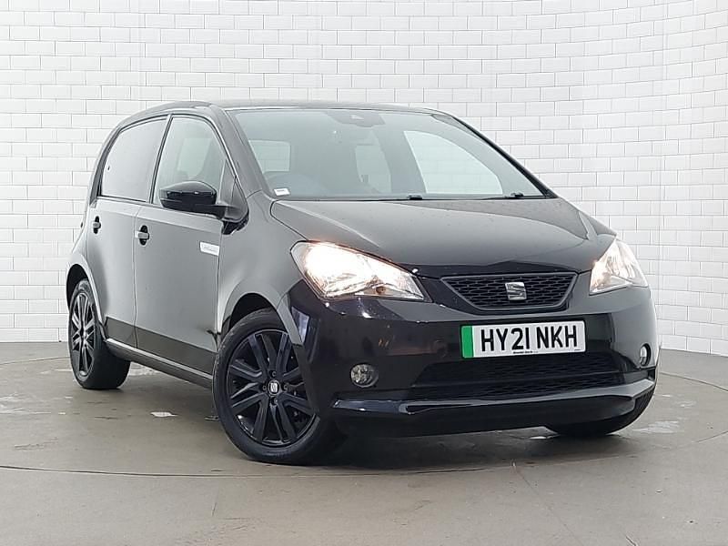 Used Seat Mii Electric 61 kW (83 HP) 2021 Black Hatchback