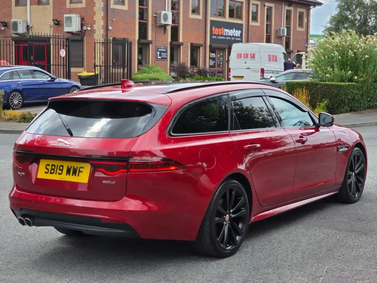 Used Jaguar XF R-Sport 2019 Red Estate