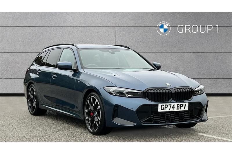 Arctic race blue Used 2025 BMW 320 M Sport Estate | £37,250 (Expensive) - Image 1/4