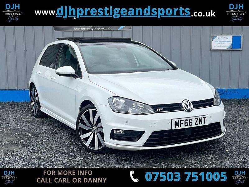 Used VW Golf VII R-line Edition 2016 White Hatchback