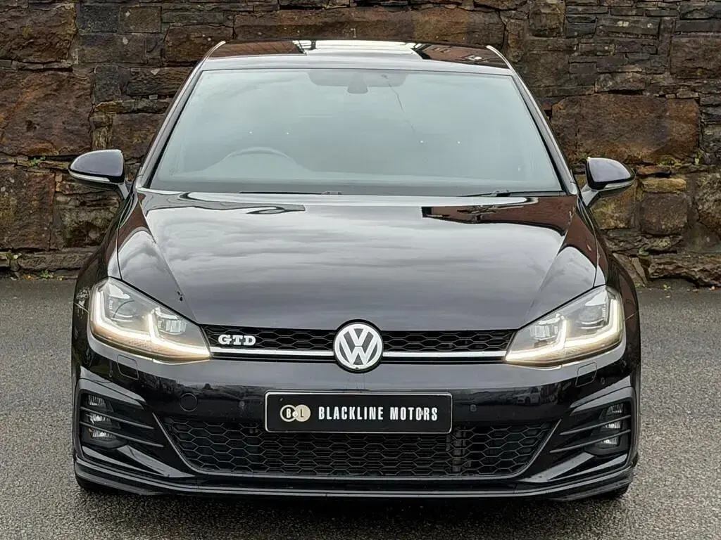 Used VW Golf VII GTD 184 HP (135 kW) 2018 Black Hatchback