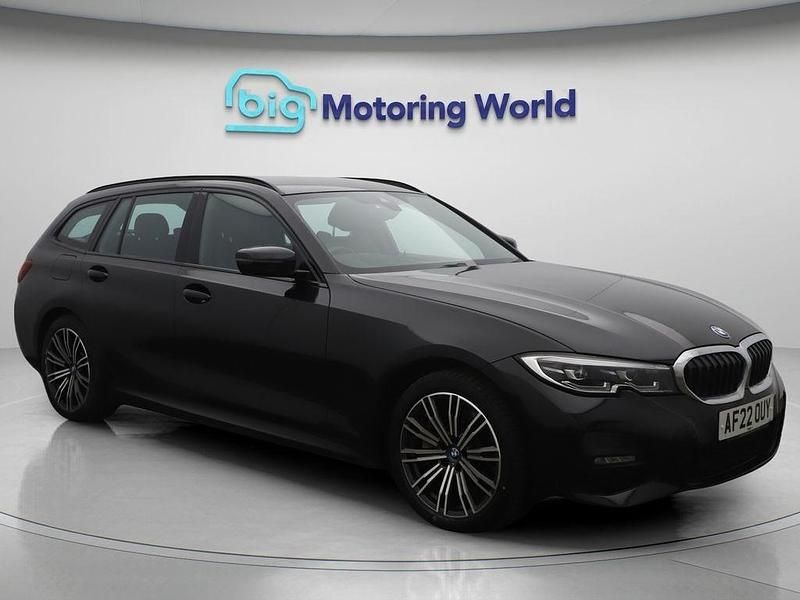 Black Used 2022 BMW 330e M Sport Estate | £18,100 (Super price) - Image 1/4