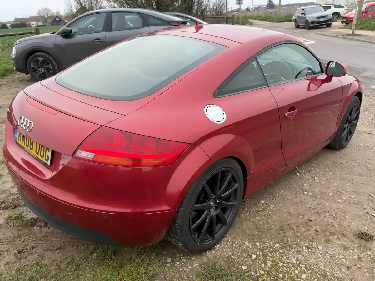 Used Audi TT 200 HP (147 kW) 2008 Red Coupe