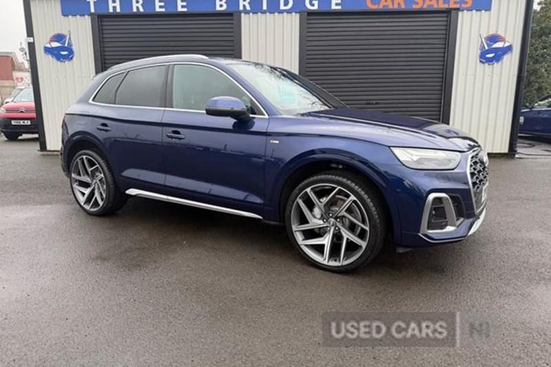 Used Audi Q5 S-Line 2021 Blue SUV