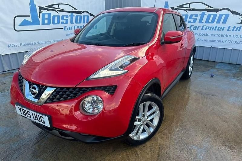 Used Nissan Juke Acenta 110 HP (80 kW) 2015 Red SUV