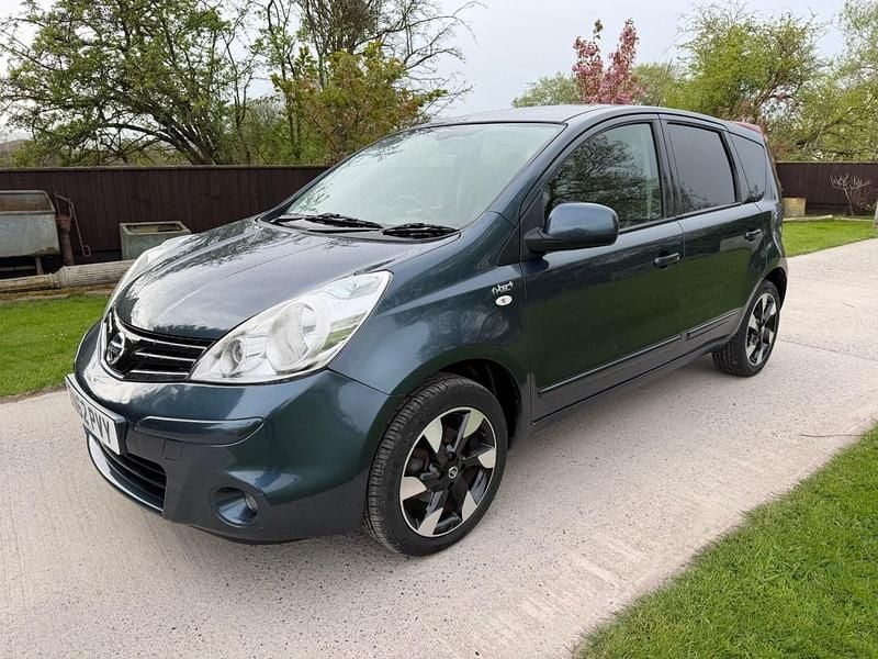 Used Nissan Note N-TEC 110 HP (80 kW) 2012 Blue Hatchback