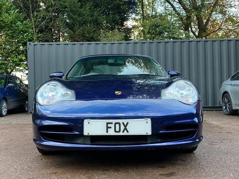 Used Porsche 996 315 HP (231 kW) 2001 Blue Cabriolet